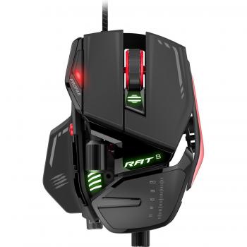 Mad Catz RAT 8 Ratón Óptico Gaming