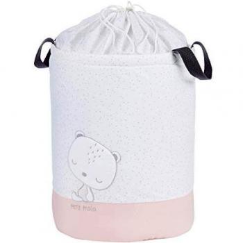 Petitpraia Sleepy Rosa Cesta De Almacenaje