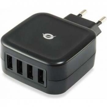 Conceptronic Althea Interior Negro - Cargador