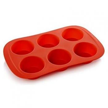 Molde de Silicona Delicia para 6 Muffins