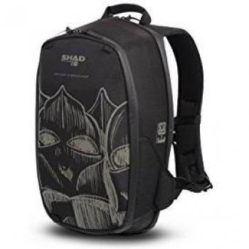 SHAD X0SE83BCN Mochila Semirrígida, Negro, 0