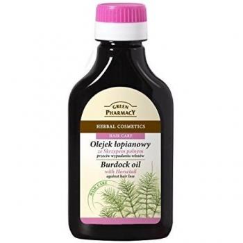 Natural Burdock-Root Oil with Horsetail for Hair & Scalp - To Help Reduce Hair Loss & Stimulate Hair Growth - 100ml