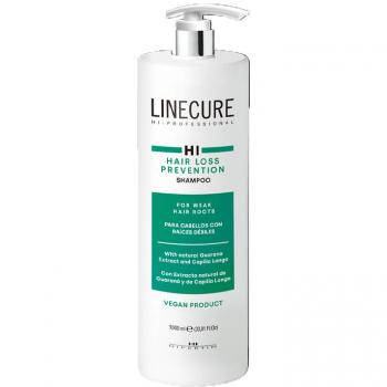 Champú Hair Loss Prevention Linecure 1000ml - Hipertin, 1000 ml, formulado para prevenir la caída del cabello, fortalece el folículo piloso, contiene ingredientes activos que estimulan el crecimiento capilar y