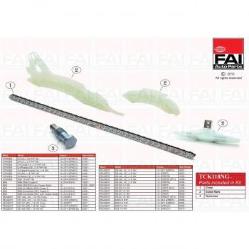Fai autoparts - Tck118 fai oe – kit de cadena de distribución