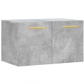 Armario de pared gris hormigón 60x36,5x35 cm de madera multicapa