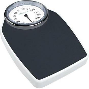 Medisana PSD Báscula de personal mecánica hasta 150 kg, analógica, retrobáscula de diseño clásico y de gran tamaño