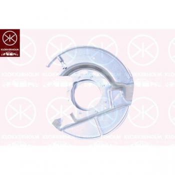 Disco de freno BLIC 6508-03-0054377K con ventilador protector y chapa protectora contra salpicaduras