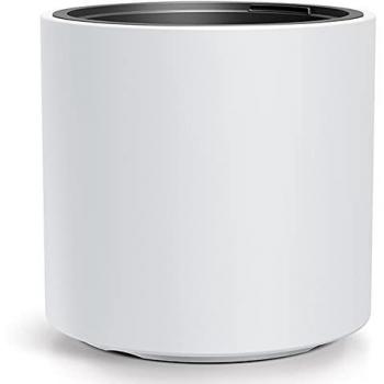 Macetero Blanco con Depósito Incorporado HEOS de Prosperplast 46.8 X 46.8 X 45 Cm