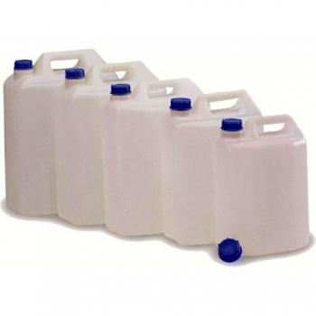 Tanque Alimentario HDPE 25 Litros - Pack de 4 Unidades