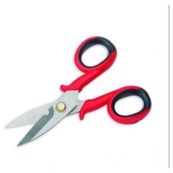 TIJERA ELECTRICISTA PROFESIONAL VDE CON FUNDA 296-007