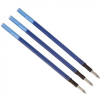 Pilot FriXion 4 Color Rollerball Pen Refills - Blue, 0.25 mm, Pack of 3