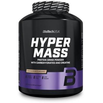HYPER MASS de Biotech USA Gainer - Mass Gainer con Carbohidratos y Mezcla de Proteínas, Creatina Micronizada, Sin Gluten, 2.27 kg, Sabor Cookies & Cream