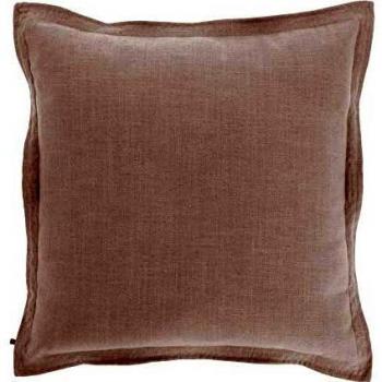 Kave Home - Funda cojín Maelina 60 x 60 cm rosa