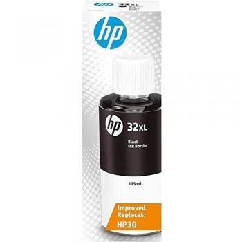 HP 32XL 1VV24AE, Negro, Botella de Tinta de Alta Capacidad Original, compatible con impresoras HP Smart Tank series 400, 500, 600