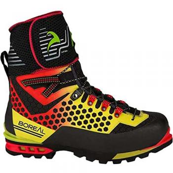 Botas de Montaña Hombre Boreal ARWA - Piel Hidrófuga, Suela Vibram Semi-rígida, Construcción Gancho por los Cordones, Peso 1.480 Gr