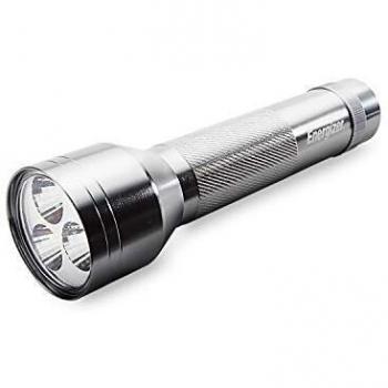 Energizer - Linterna LED de metal, 135 lúmenes, funciona con 2 pilas D , linterna metálica para camping o uso de hogar