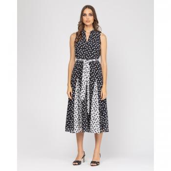 Vestido de camisa midi sin mangas Niza