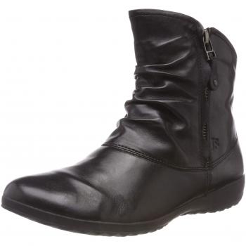 Botines de Mujeres Josef Seibel Naly 24, Cuero Negro, con Dos Reißverschlüsse para Invierno