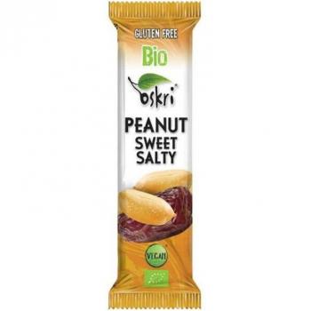 Barrita de Cacahuetes Dulces Bio Oskri 53g