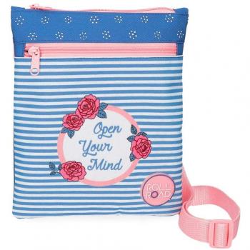 Roll Road Rose Bandolera Azul 20x24 cms Poliéster
