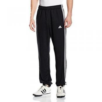adidas ESS 3S Pant CHF - Pantalón para hombre, color negro / blanco, talla XS