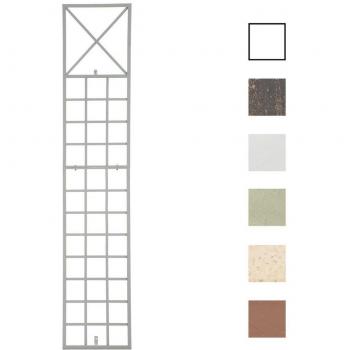 Rejilla para Trepadoras Trigo De Montaje De Pared I Soporte De Pared para Plantas Trepadoras I Reja De Jardín para Flores I Color:, Color:Blanco