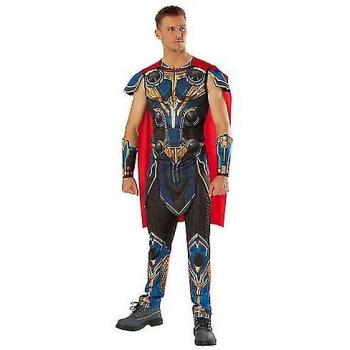 Disfraz de Thor Para Hombre Deluxe Multicolor XL