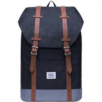 KAUKKO Mochila Casual Mochila de Estudiante Ligero 16 Laptop Bolsa al Aire Libre para Viajar/Deporte/Cámping
