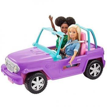 Barbie Jeep, coche todo terreno al aire libre, coche de juguete