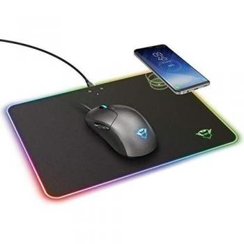 Trust GXT 750 QLIDE Alfombrilla de ratón RGB con Carga inalámbrica