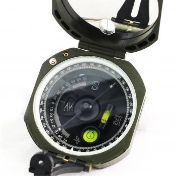 Denshine Transito De Bolsillo Verde Del Ejercito De Plastico Brujula Para Ir De Excursion De Los Topografos Silvicultores