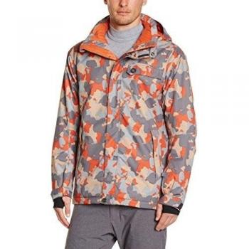 Oxbow F2kera - Chaqueta de esquí para hombre, color naranja, talla L