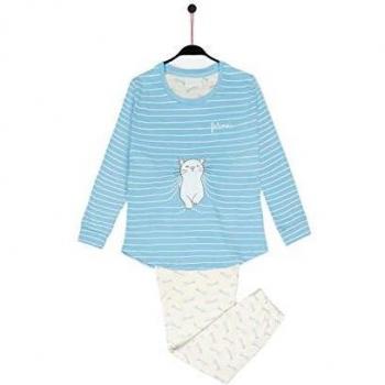 SANTORO Felines Pijama Manga Larga Purffect Place para Niña