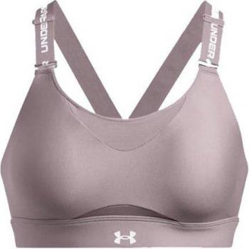 Sujetador deportivo Under Armour Infinity High 2.0 morado, soporte alto, talla L/D-DD, para mujer