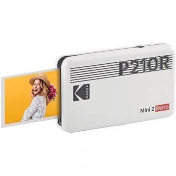 Kodak Mini 2 Retro P210R Impresora Fotográfica Bluetooth Blanca