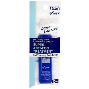 Tusa Anti Fog Spray antivaho, Unisex Adulto, Negro, Talla única