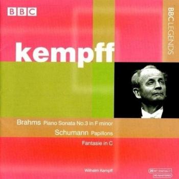 Brahms - Piano Sonata in F minor; Schumann - Fantasie in C