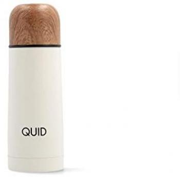 Termo Quid Cocco Blanco Metal 350 ml - Libre de BPA, Acero Inoxidable, Capacidad 0.35 litros, Diseño elegante y moderno