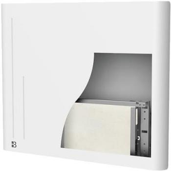 Radiador eléctrico fijo de inercia seca cerámica 1000W Bestherm Alba horizontal blanco