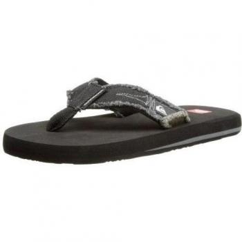 Quiksilver Little Abyss - Sandalias de tela niño, gris - Gris