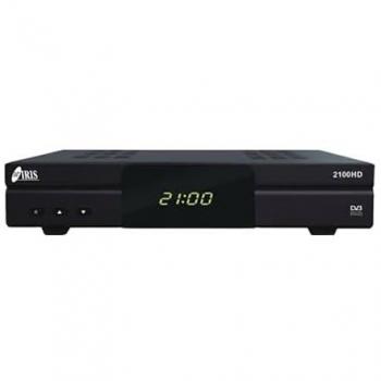 Receptor Satélite Iris 2100HD Full HD con WiFi 5G, HDMI 1.4, USB 2.0 y RCA - Negro