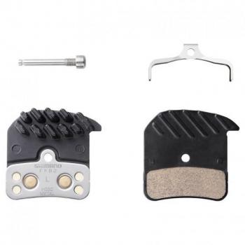 Pastillas de freno Shimano H03C Metal con aletas de refrigeración para M8020/M820/MT501