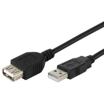 Vivanco alargador usb 20 conector de usb a a usb a color negro 30 m