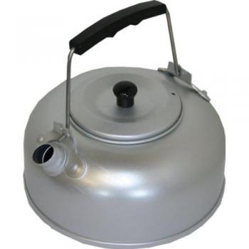 HIGHLANDER - Hervidor de Agua de Aluminio, Ultraligero, con Revestimiento antioxidante, Color Plateado, CP125
