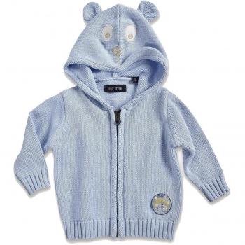 BLUE SEVEN bebé Niños Chaqueta de punto con capucha PLAYTIME 462001 en azul - HL AZUL ORIGINAL, 68