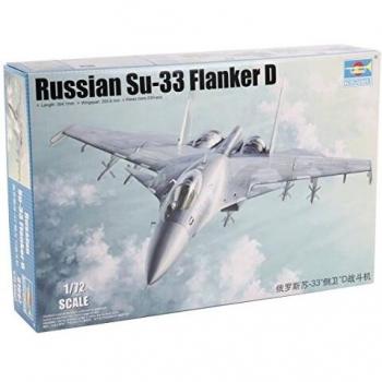 Trumpeter 1/72 Ruso Su-33 Flanker D # 01667 - Kit Modelo plástico
