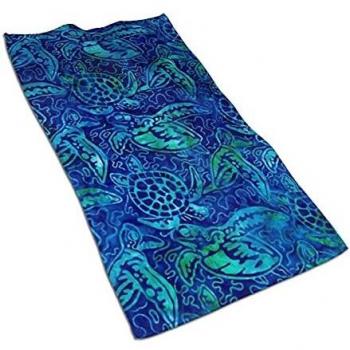 Turtle Toalla de baño de Microfibra Suave Toallas de Cocina para baño de Mano 27.5 X 17.5 Pulgadas Toallitas súper absorbentes para Limpieza de Platos Accesorios para la habitación del hogar Paño