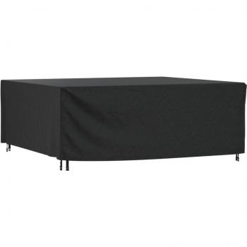 Cubierta de muebles de jardín impermeable 420D negro 250x210x90 cm