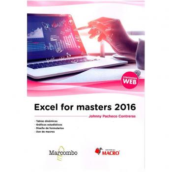Excel for masters 2016 - Pacheco Contreras Johnny