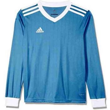 adidas TABELA 18 JSY L Long Sleeved t-Shirt, Hombre, Clear Blue/White, L